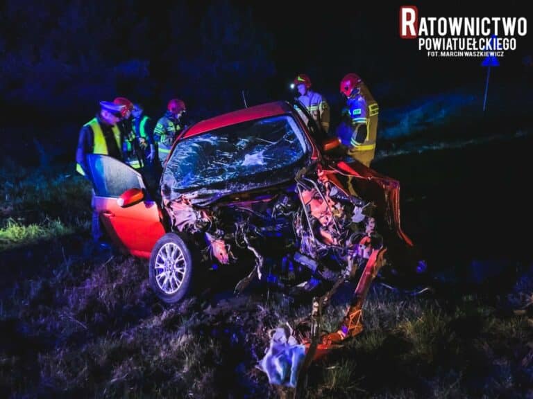 Pociąg zmasakrował auto. Co się stało z pasażerami?