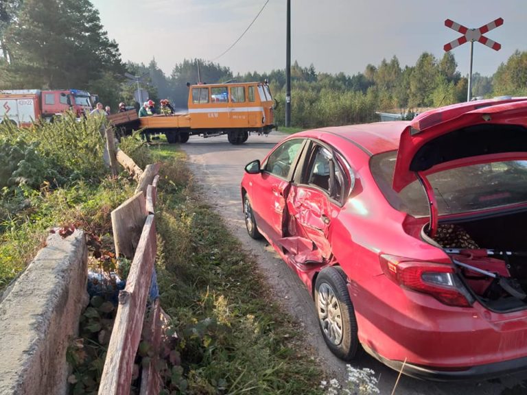 Nie zatrzymała się przed znakiem STOP