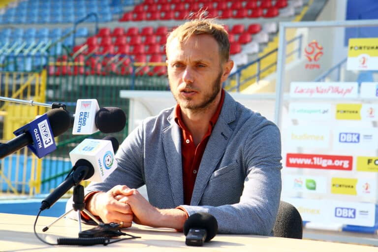 Konferencja z udziałem Lacha, nowego prezesa St