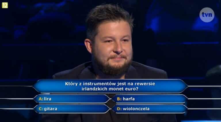 Łukasz Jędrys wystąpił w &bdquo;Milionerach&rdquo;