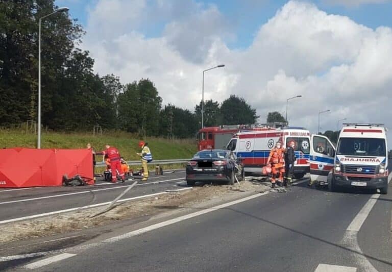 Wypadek na obwodnicy. Zginęły cztery osoby