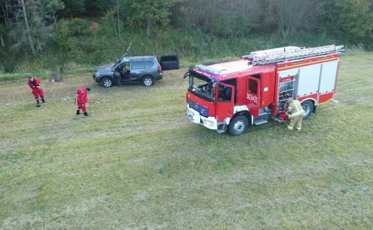 Olsztyńska policja znalazła ciało kobiety w lesie