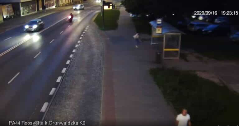 Groźny wypadek w centrum Olsztyna.