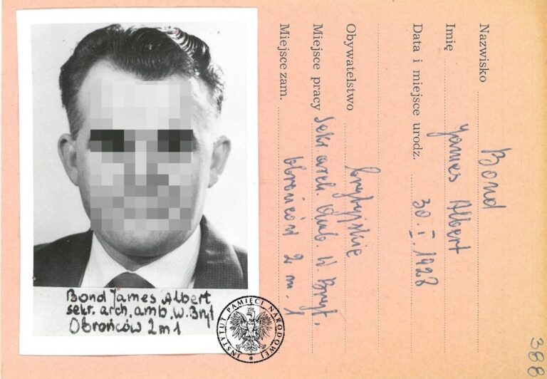 IPN potwierdza. Bond był na tajnej misji pod Olsztynem