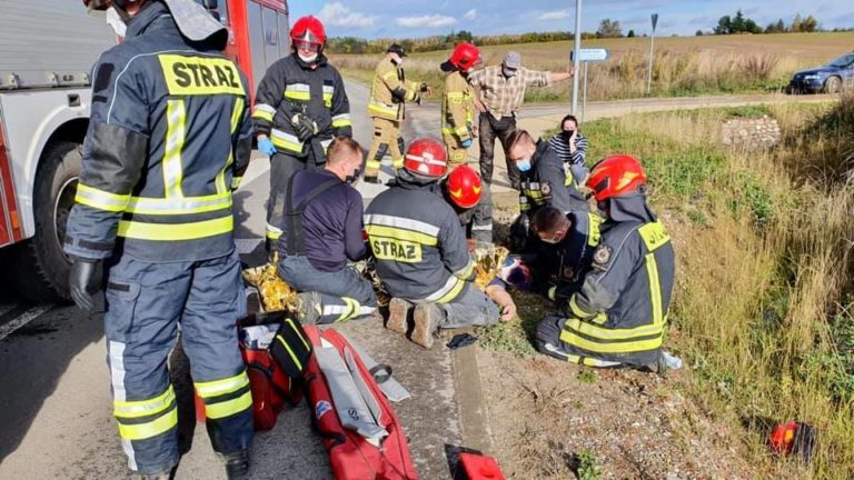 Potrącenie 13-letniego rowerzysty