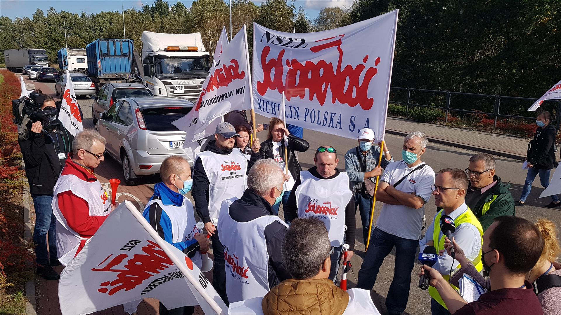 Strajk w olsztyńskim ZGOK-u. Zarzucają prezesowi marnowanie pieniędzy