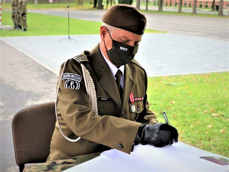 Zmiana na stanowisku Dow&oacute;dcy 43 Batalionu Lekkiej Piechoty w Braniewie