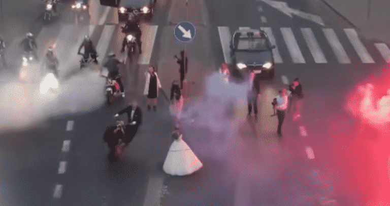 „Zatańczył” dla żony motocyklem. Czeka go sprawa w sądzie