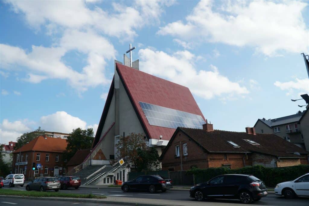 Energia z nieba. Pierwszy kościół wykorzystujące OZE na Warmii