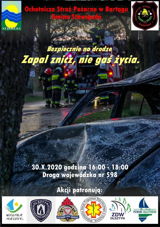 Strażacy z Bartąga chcą zapobiec tragediom