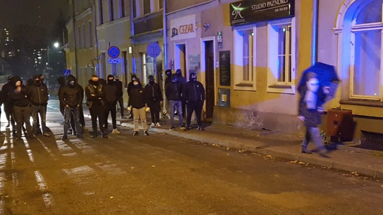 Relacja z wtorkowych protest&oacute;w w Olsztynie