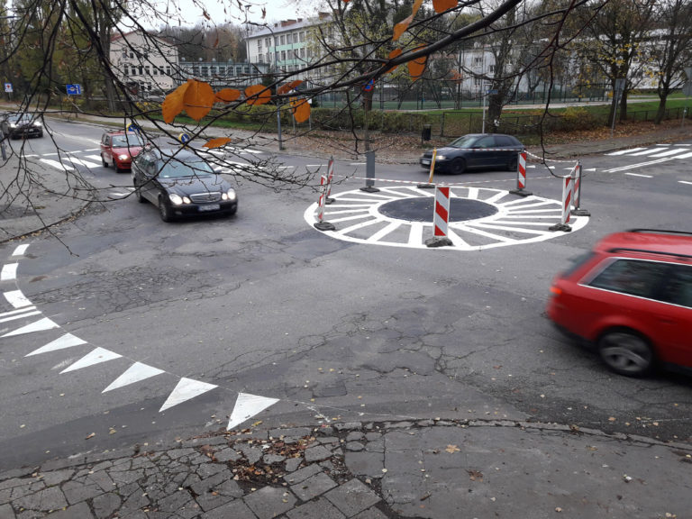 Nowe rondo w Olsztynie