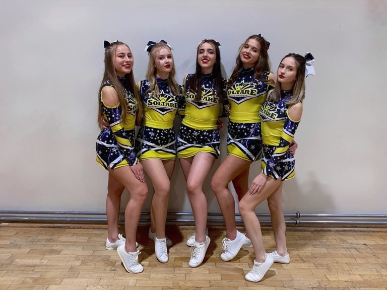Cheerleaderki z Olsztyna ze złotymi medalami