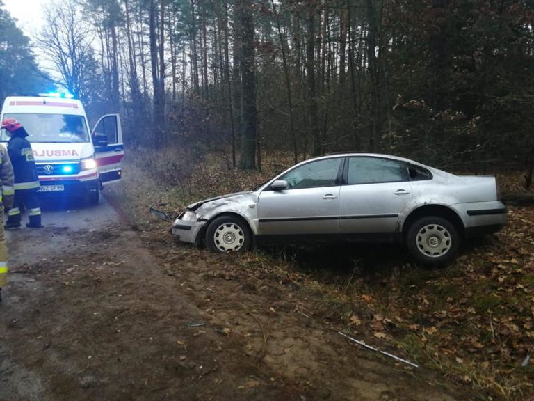 Trzy osoby ranne po wypadku samochodu