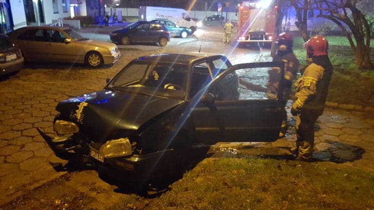 Pijany 17-latek spowodował kolizję w Olsztynie