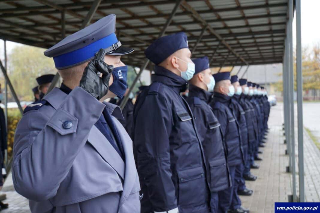 45 nowych policjantów na Warmii i Mazurach
