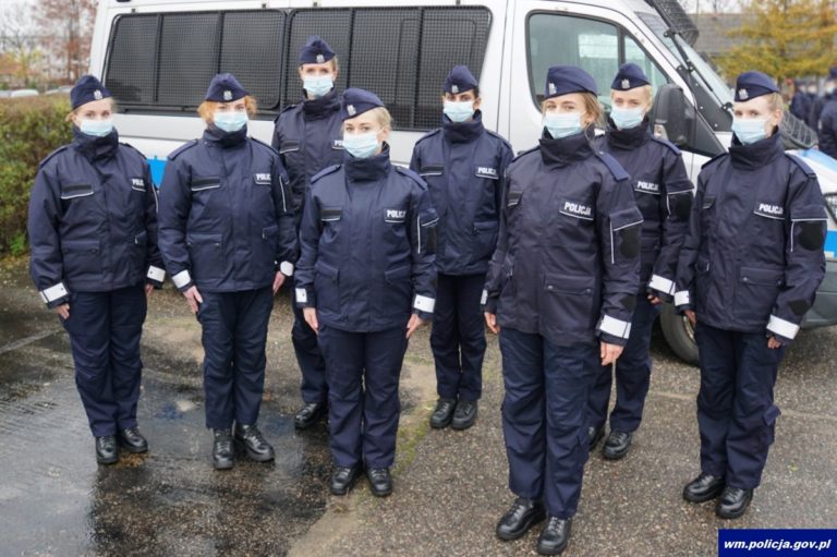 45 nowych policjant&oacute;w na Warmii i Mazurach