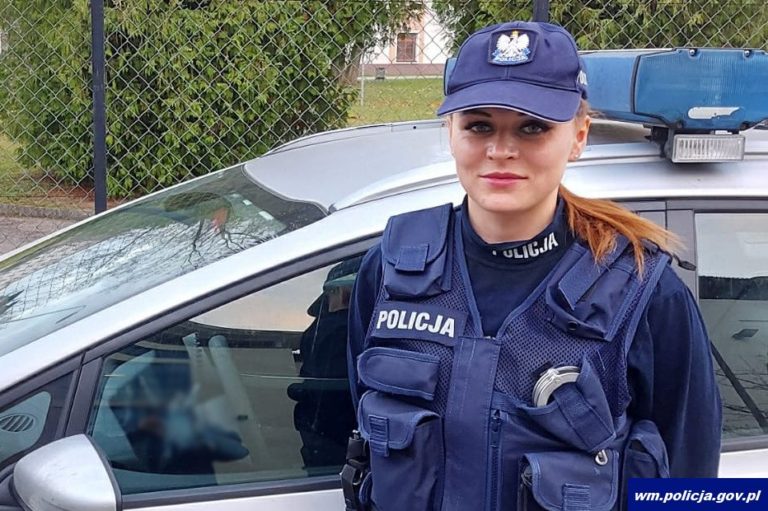 Mundurowa z powołania. W pracy policjantka, p