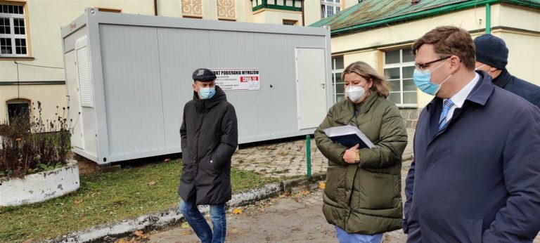 Już niebawem rusza szpital tymczasowy. Będzie tam 70 miejsc z respiratorami