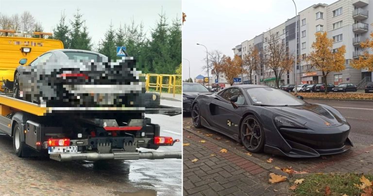 McLaren na lawecie. Tak wyglądł