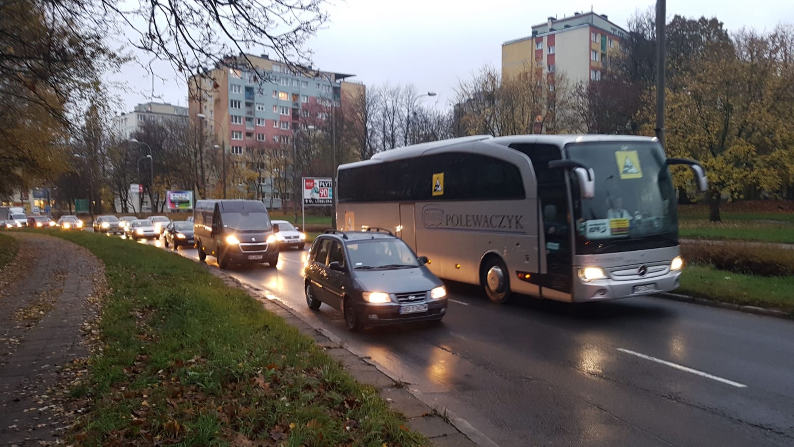 Trwa protest przewoźników. Tworzą się ogromne korki w Olsztynie