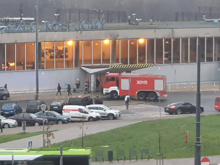 Ewakuacja Dworca Gł&oacute;wnego w Olsztynie!