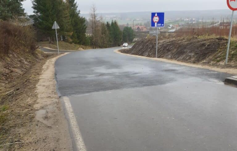 Nową drogą przez Bartąg