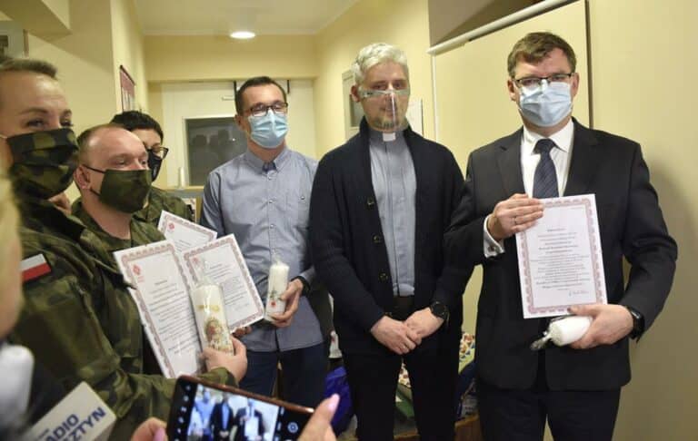 Finał akcji świątecznej paczki dla hospicjum