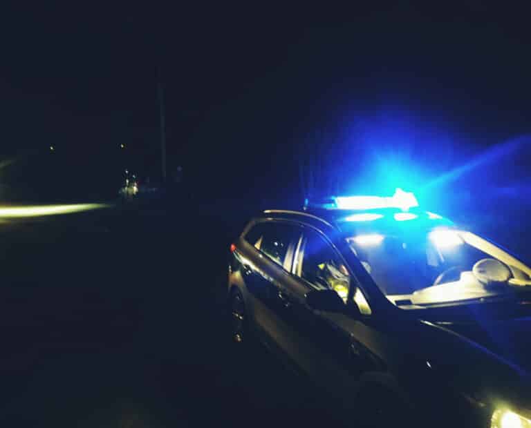 23-letni kierowca BMW wyeliminowany z ruchu drogowego.