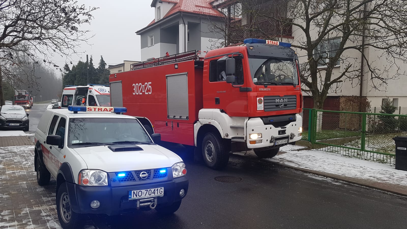 Pożar w Olsztynie. Zginął mężczyzna