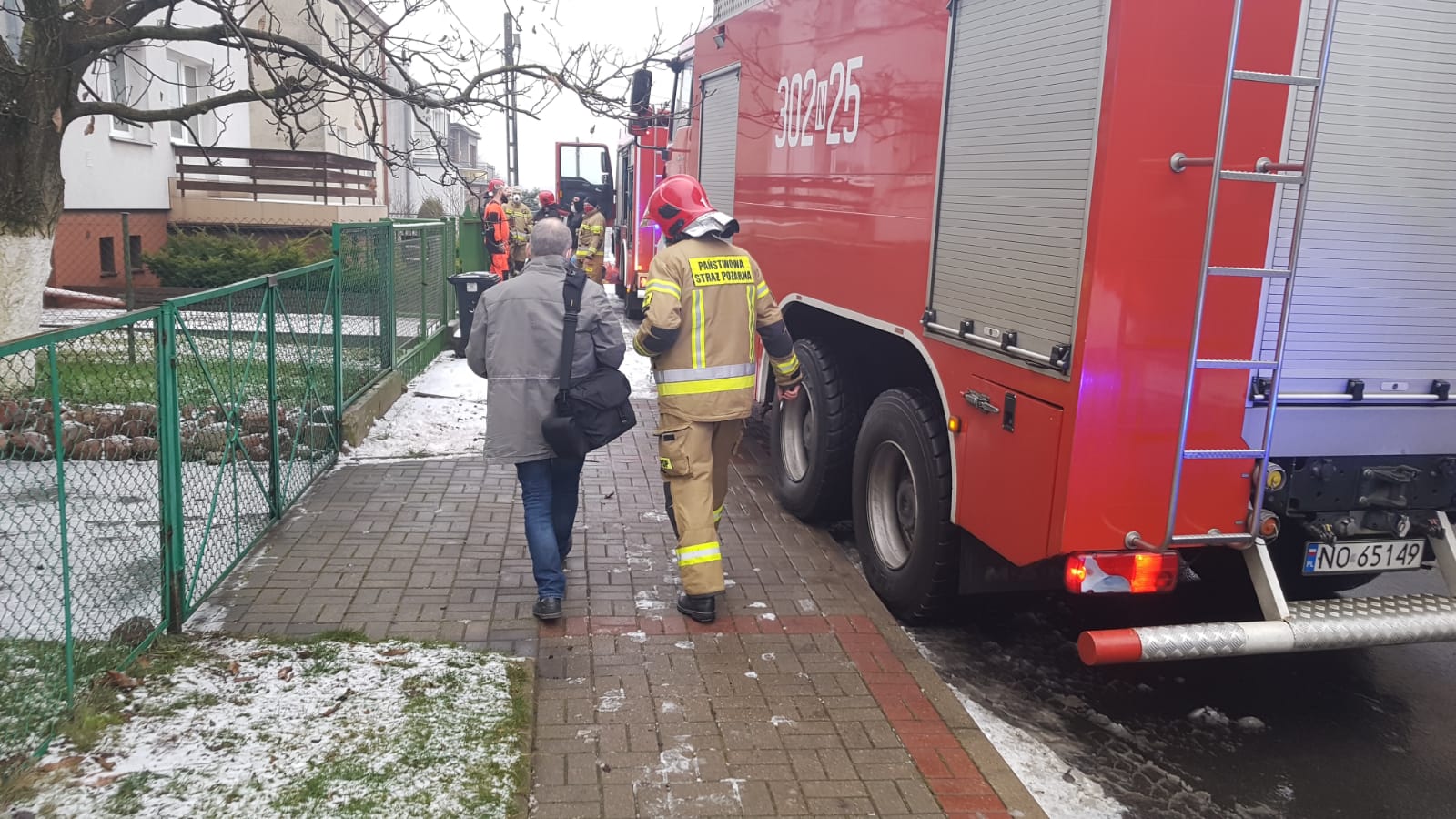 Pożar w Olsztynie. Zginął mężczyzna