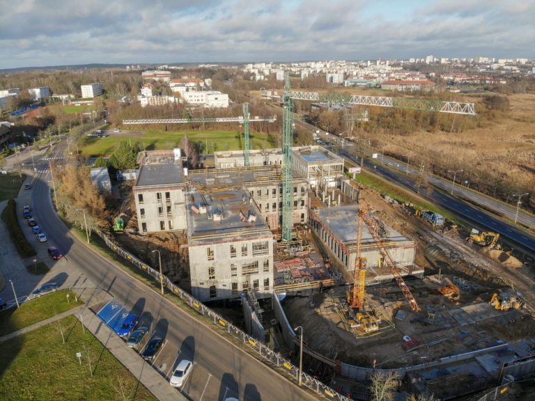 Przebieg prac nad budową nowej siedziby wydział&oacute;w UWM