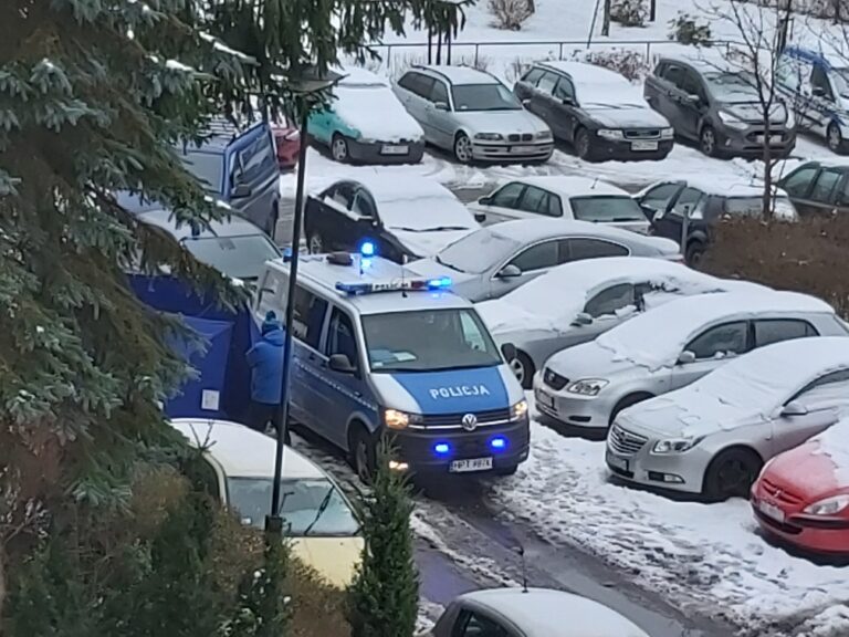 Znaleziono ciało martwego mężczyzny