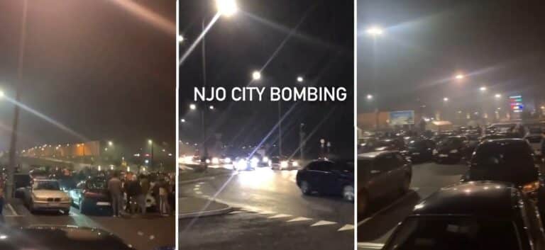 Nocna Jazda Olsztyn. Kilkaset os&oacute;b spotkało się na nielegalnym zlocie