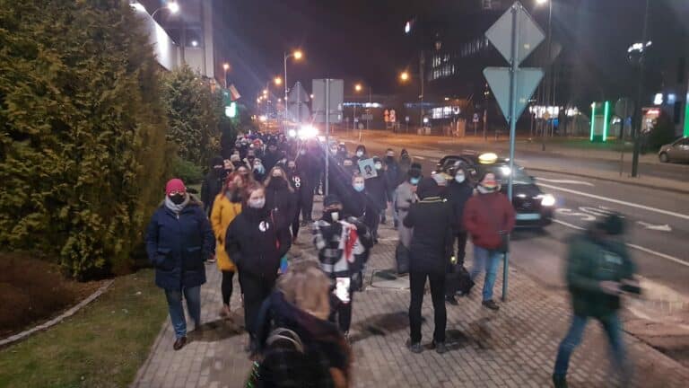 Strajk Kobiet &bdquo;wyraża sw&oacute;j gniew&rdquo; w Olsztynie