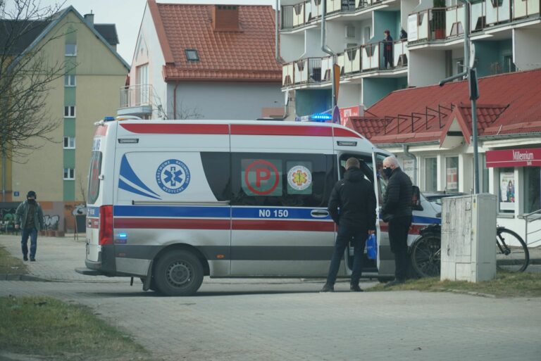 Potrącenie na olsztyńskich Jarotach