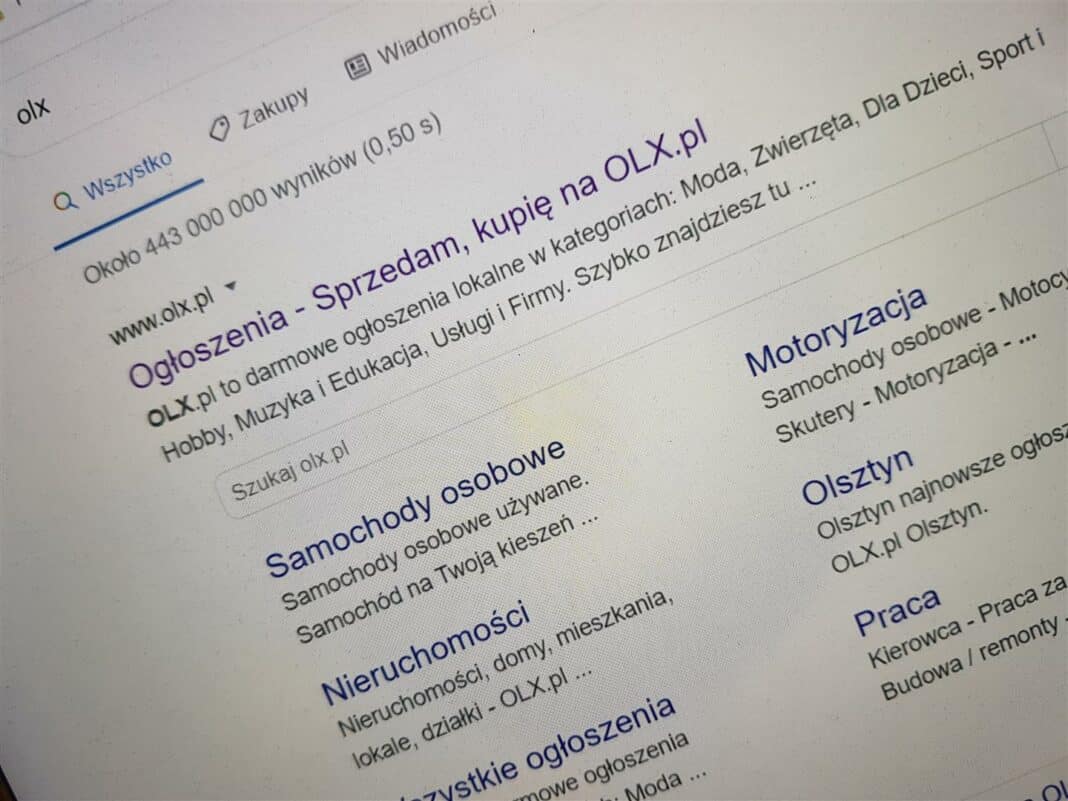 Kolejna metoda oszustwa za pośrednictwem OLX