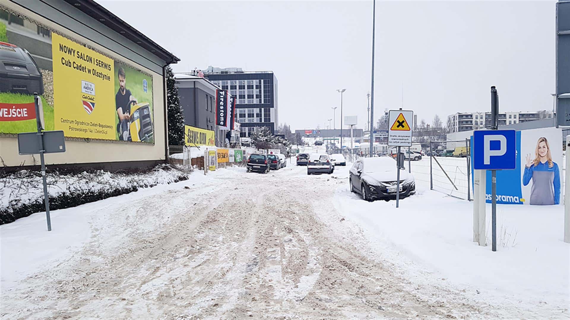 Interwencja straży pożarnej w Citi