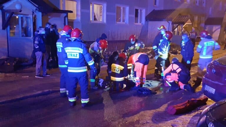 Przeżył upadek z wieżowca. Szok na ul. Dworcowej