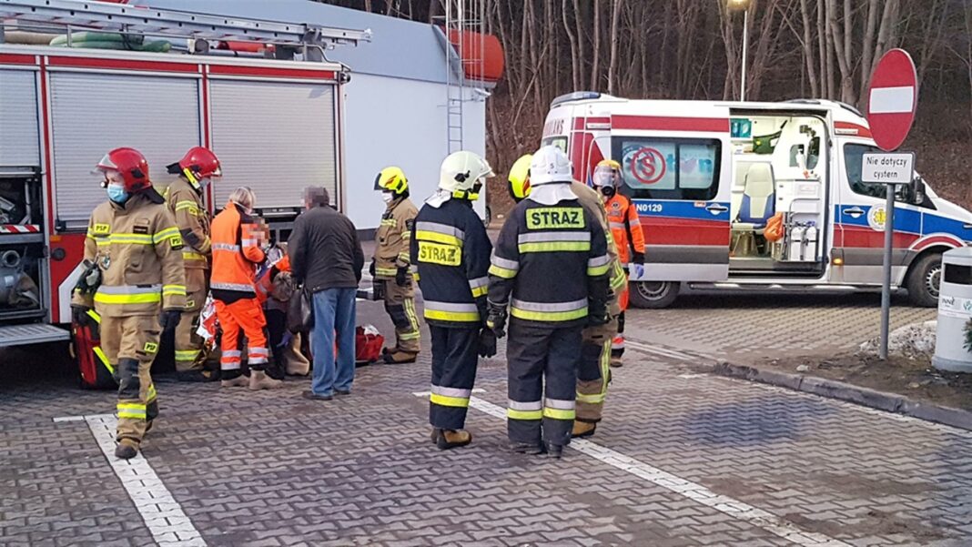 Wypadek na ul. Bałtyckiej koło Orlenu