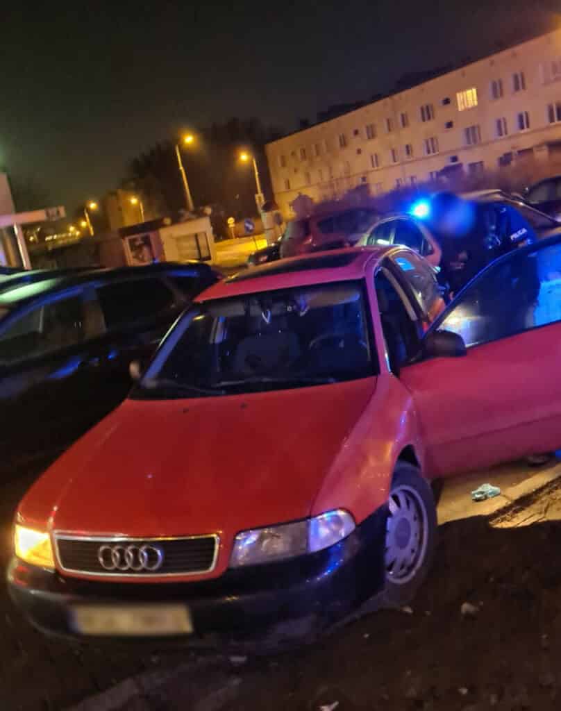 Kierowca Audi uciekał przed olsztyńskimi policjantami kontrola drogowa Wiadomości, Olsztyn