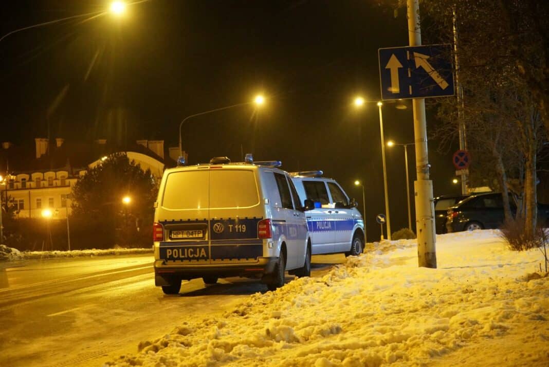 Nocna interwencja policji na ul. Wilczyńskiego