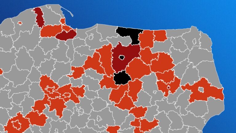 Coraz więcej zakażeń wirusem. Powr&oacute;t czarnych stref