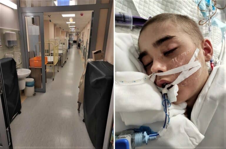 Dantejskie sceny w Szpitalu Dziecięcym? W Internecie zawrzało