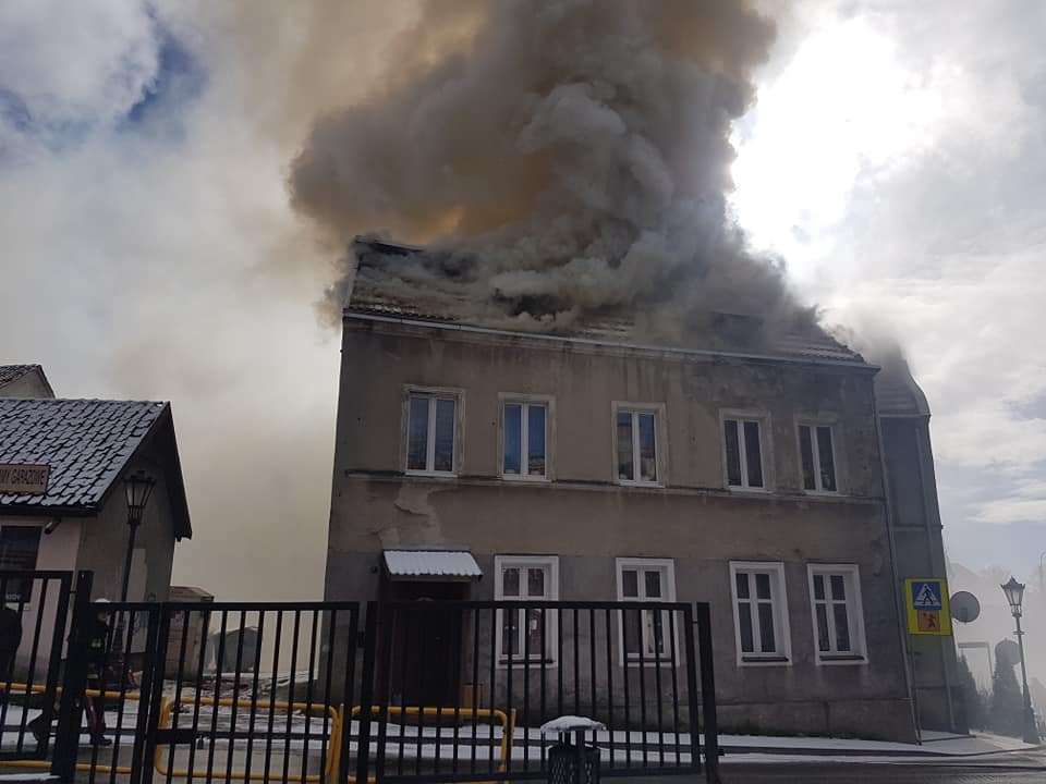 10-godzinna walka z pożarem w centrum miasta