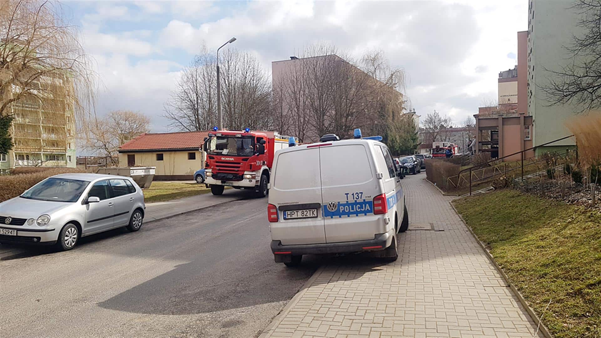 Dużo dymu, mało ognia. Akcja strażaków na ul. Kleberga