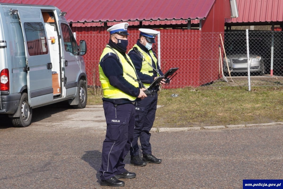 Olsztyńscy policjanci mają drona do ujawniania wykroczeń w ruchu drogowym