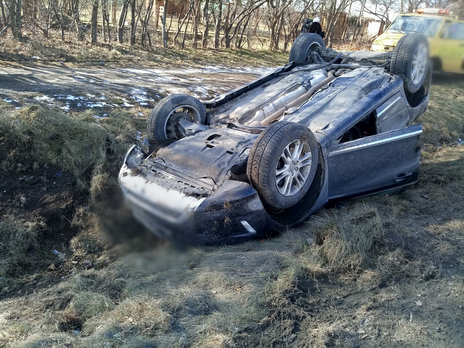 Kierowca Volvo zderzył się czołowo z Subaru Dobre Miasto Wiadomości, Olsztyn