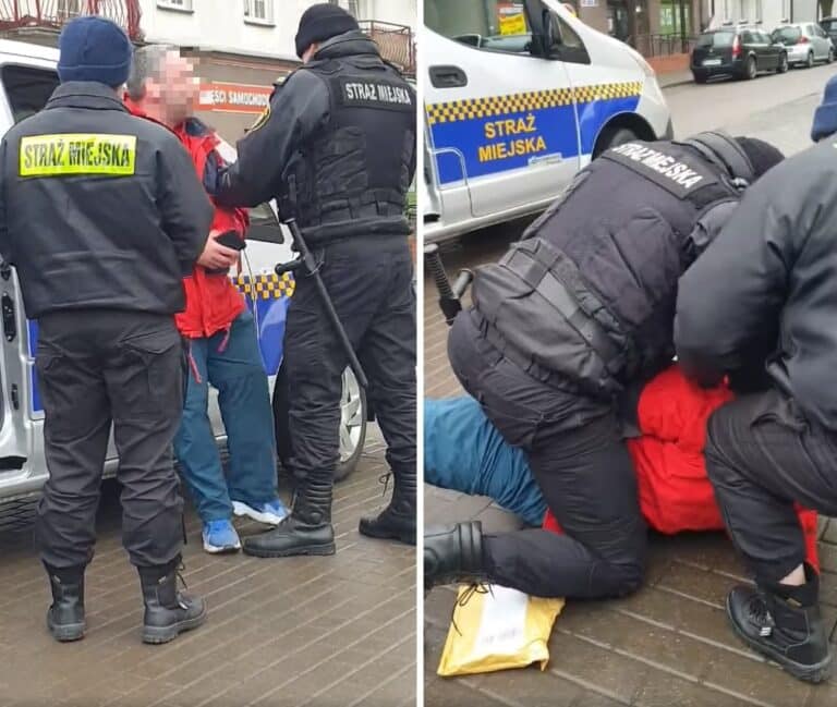 Interwencja Straży Miejskiej z użyciem gazu pieprzowego za brak maseczki. Trwa wyjaśnianie okoliczności