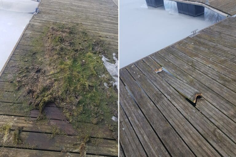 Klienci narzekają na fatalny stan pomost&oacute;w, CRS Ukiel nie widzi problemu